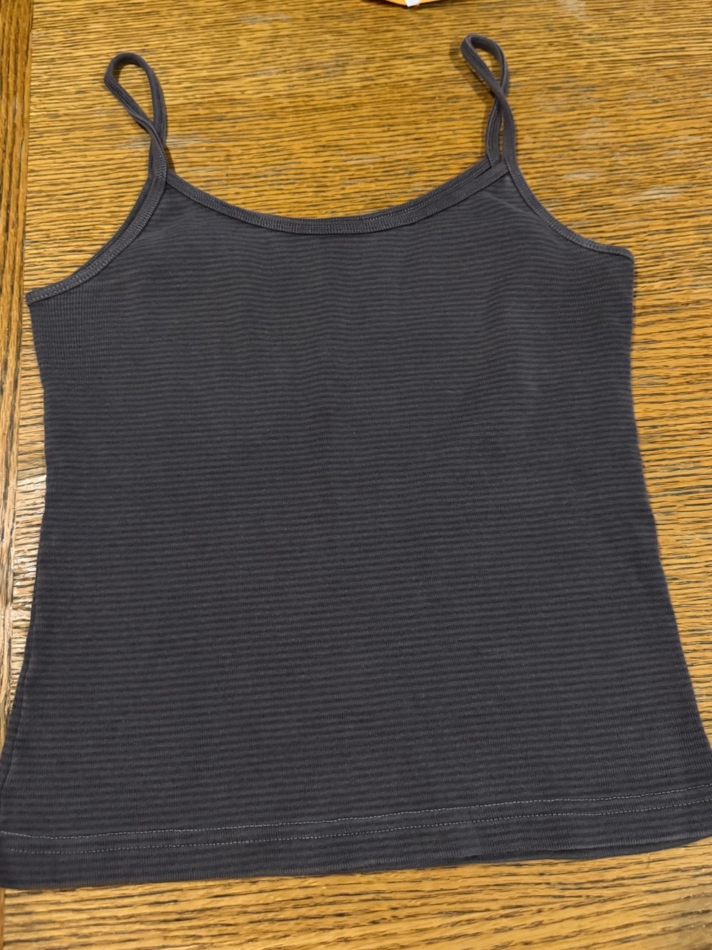BRANDY MELVILLE grey stripped tank top